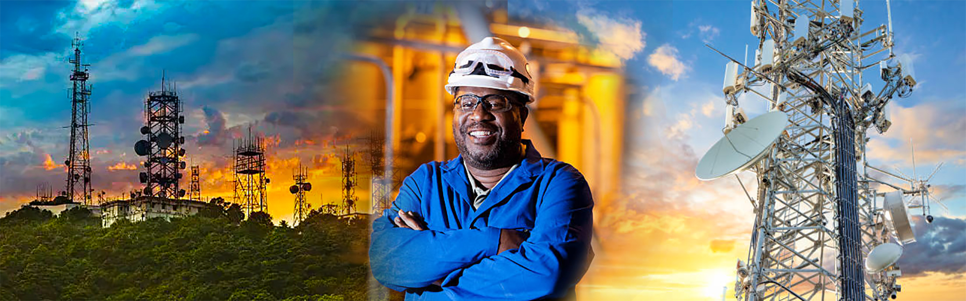 We design, construction, and maintenance of telecom towers.